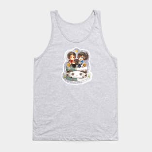 Touken Ranbu Kashuu Kiyomitsu & Yasusada Macaron Tank Top